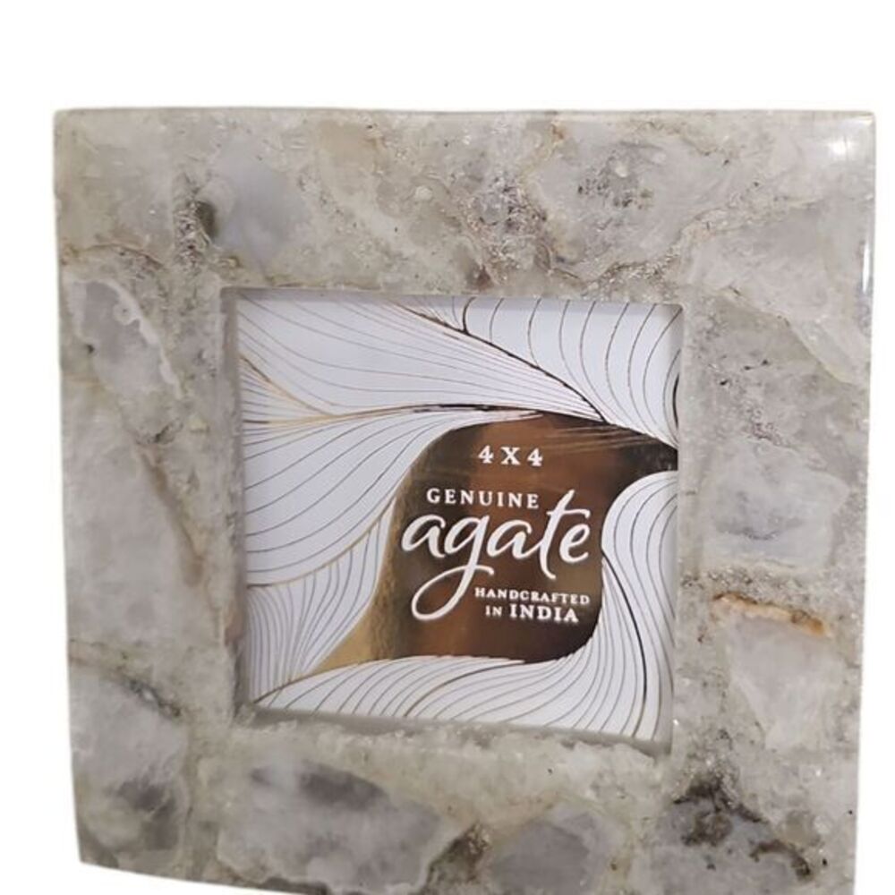 Agate Photo Frame 2-Piece Set - Picture 3 of 7